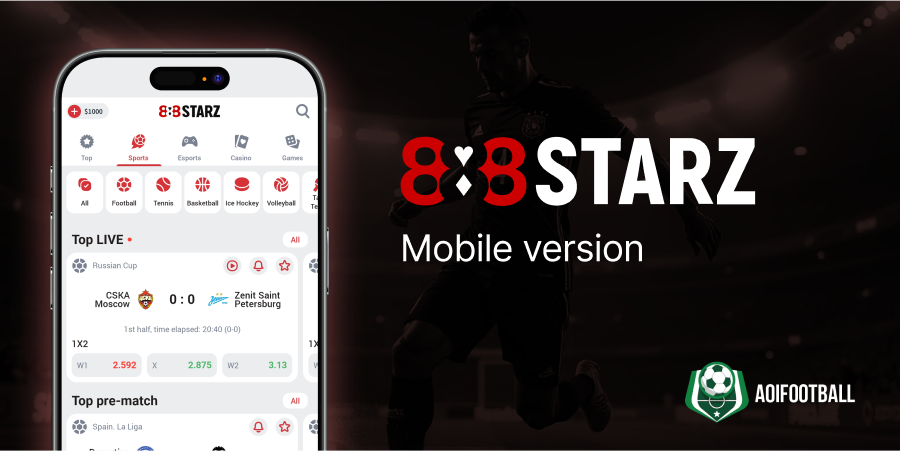 Mobile version 888starz Apk in Nigeria